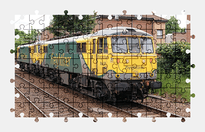 Jigsaw puzzle online locomotive,train,vehicle