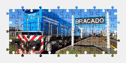 Jigsaw puzzle online train,station,argentina,vehicle,colorful