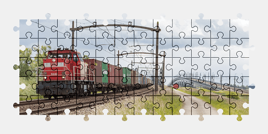 Jigsaw puzzle online locomotive,train,vehicle