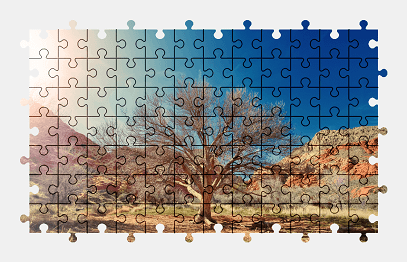 Jigsaw puzzle online tree,nature,colorful