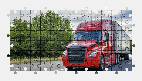 Jigsaw puzzle online truck,vehicle,colorful