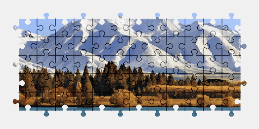Jigsaw puzzle online lake,landscape,mountains,nature,colorful