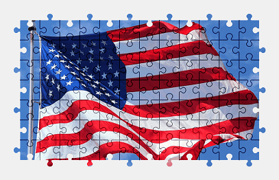 Jigsaw puzzle online america,flag,usa,colorful