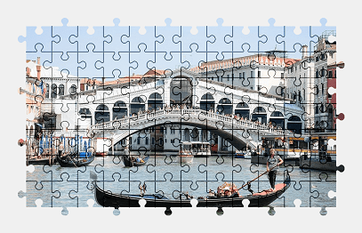 Jigsaw puzzle online bridge,venice,italy,architecture,city