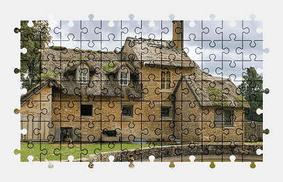 Jigsaw puzzle online building,france