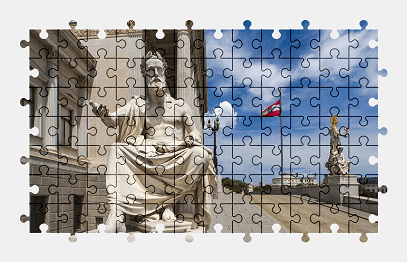 Jigsaw puzzle online vienna,parliament,sculpture,austria,building