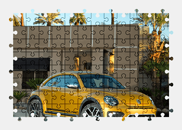 Jigsaw puzzle online volkswagen,car,colorful
