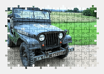 Jigsaw puzzle online jeep,usa,vintage,old,car,vehicle