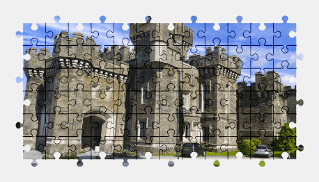 Jigsaw puzzle online castle,england,building,architecture,colorful